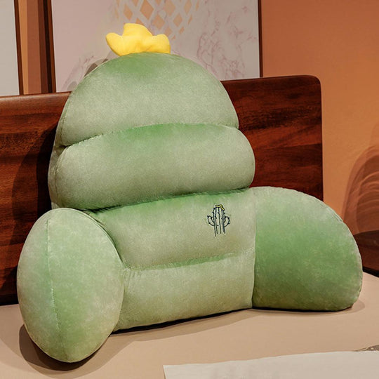 Coussin à accoudoirs déhoussable, gros plan sur la housse