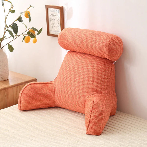 Coussin lombaire pour lire au lit