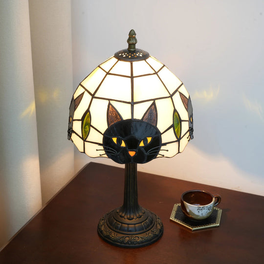 Lampe de chevet veilleuse chat de style déco, décoration de chambre