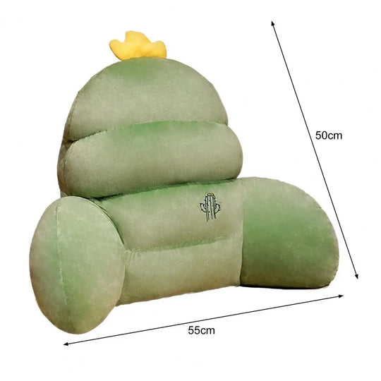 Coussin de lecture à accoudoirs, vue détaillée