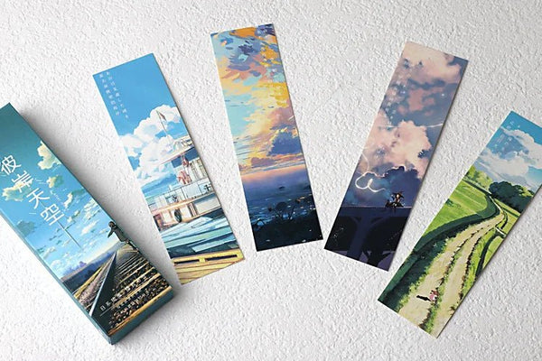 Ciel Clair, set de 30 marque-pages papier - L'Atelier Des Lecteurs