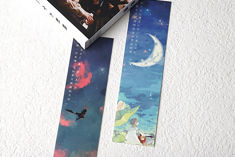Ciel Clair, set de 30 marque-pages papier - L'Atelier Des Lecteurs