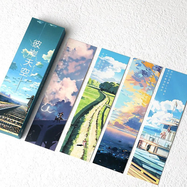 Ciel Clair, set de 30 marque-pages papier - L'Atelier Des Lecteurs
