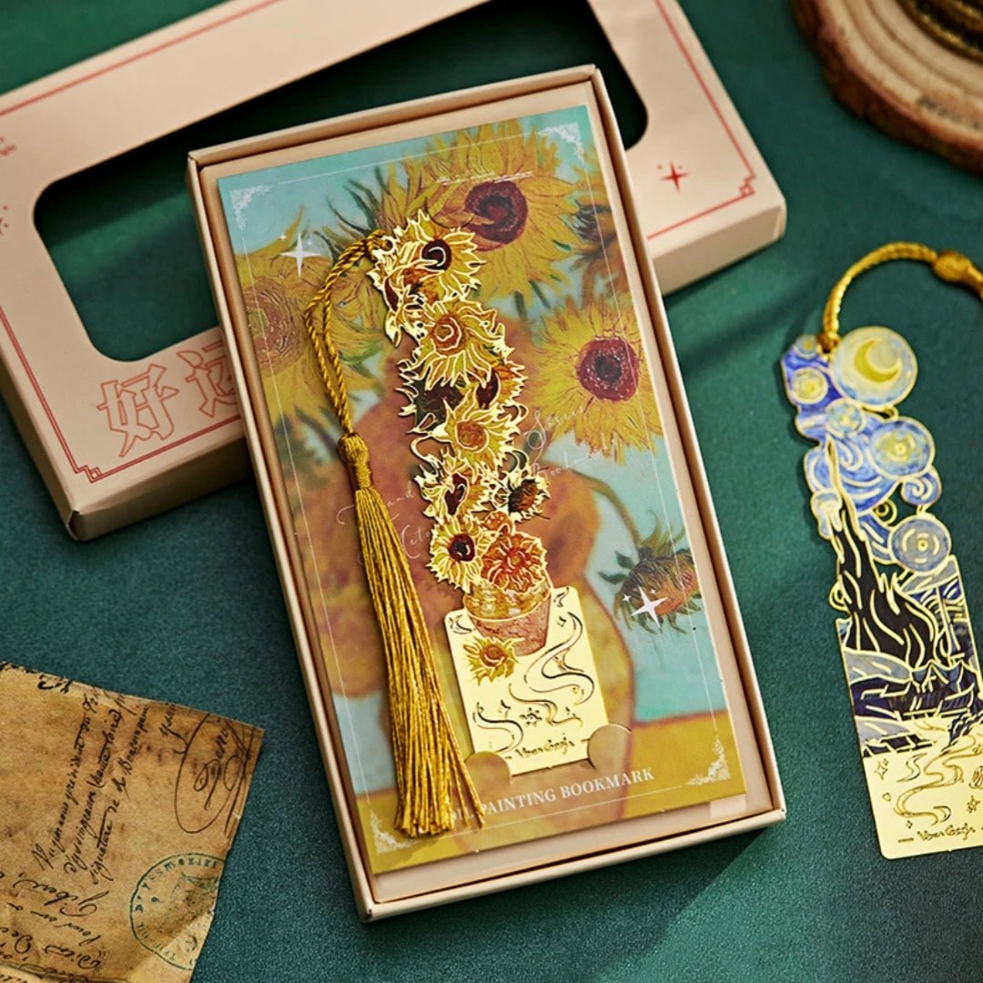 La Nuit Étoilée, marque-page inspiré de Van Gogh - L'Atelier Des Lecteurs