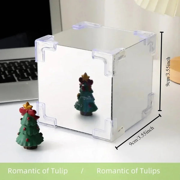Veilleuse cube tulipe à monter soi-même - L'Atelier Des Lecteurs