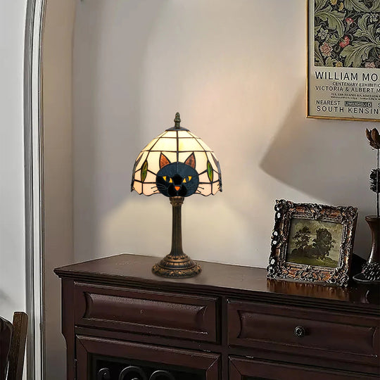 Le Chat des Veillées, lampe de chevet veilleuse chat