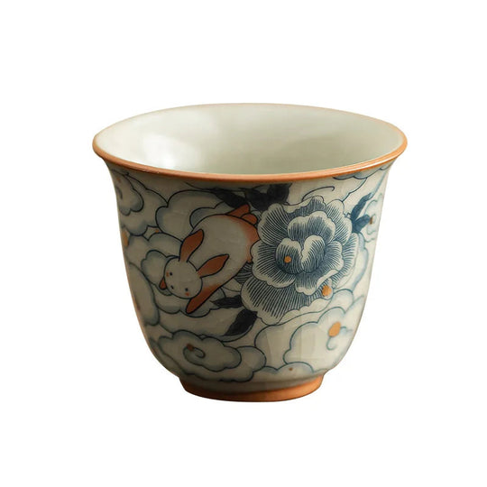Tasse à thé Ruyao en céramique craquelée, L'Atelier des Lecteurs, vue 5