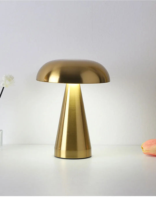 Le Lampion d'Antan, veilleuse champignon rétro tactile