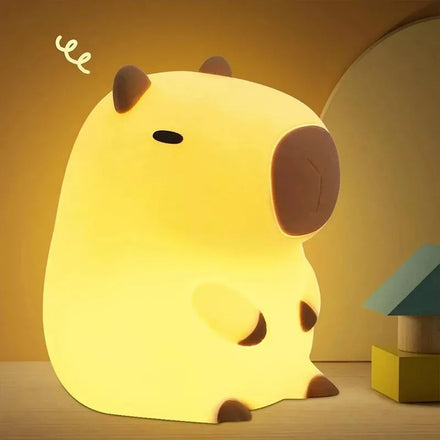Veilleuse capybara LED à lumière douce