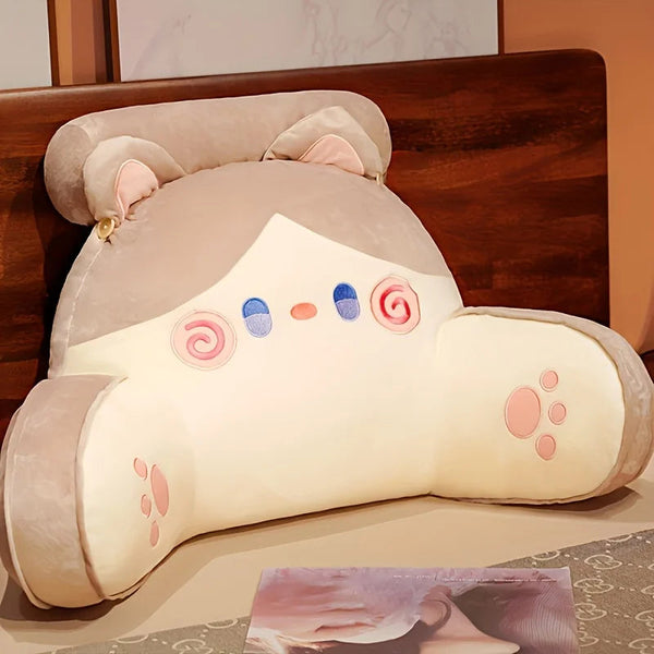 Le Grand Dossier, coussin de tête de lit de L'Atelier des Lecteurs