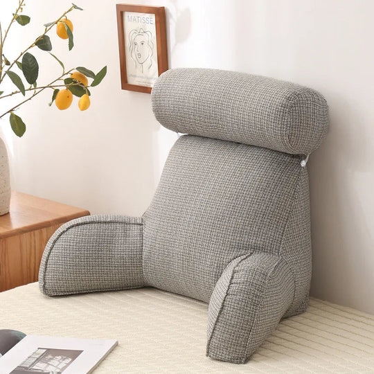 Coussin lombaire de lecture, soutien du bas du dos