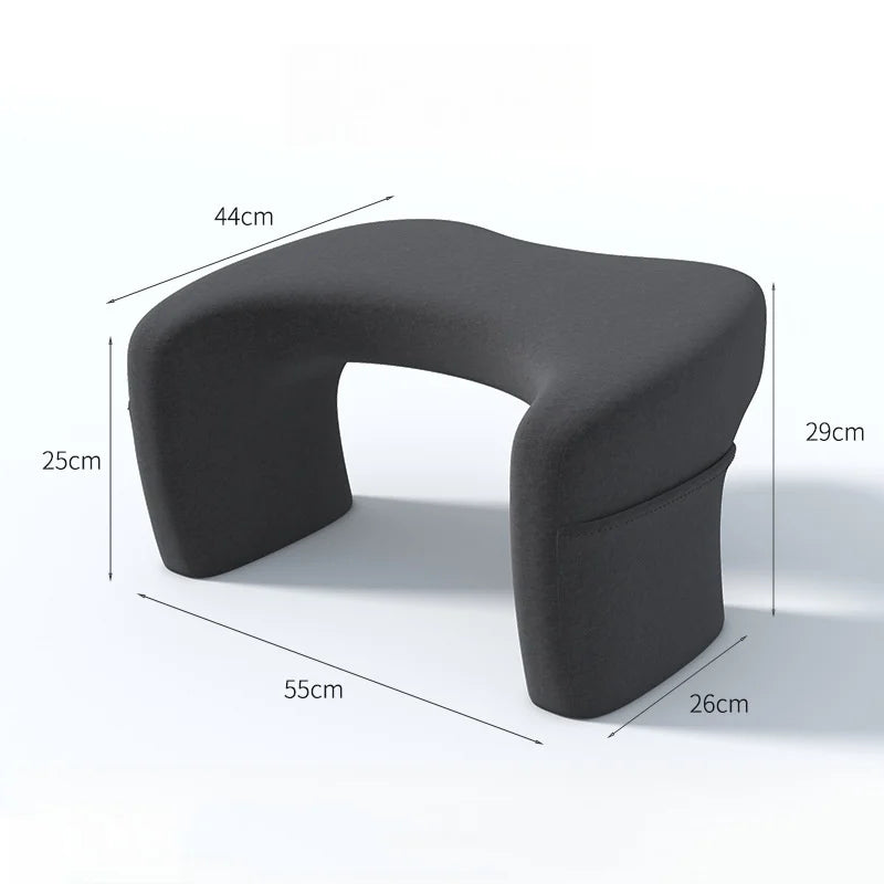Coussin en mémoire de forme, vue détaillée