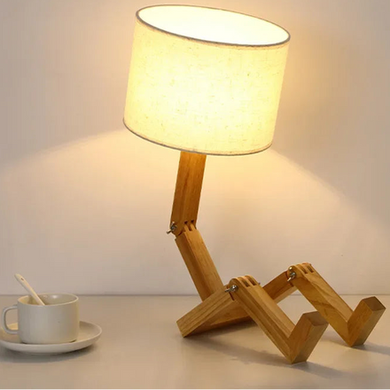La Veillée de Bois, lampe de chevet scandinave