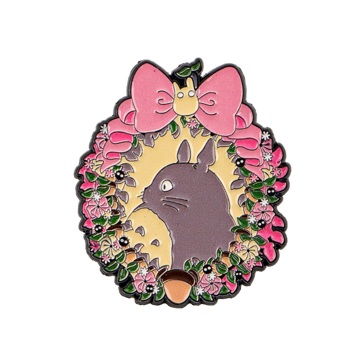 Pin's émaillé d'anime, badge de collection à fermoir papillon