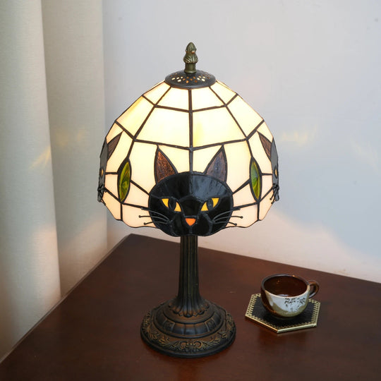 Lampe de chevet veilleuse chat, sur secteur
