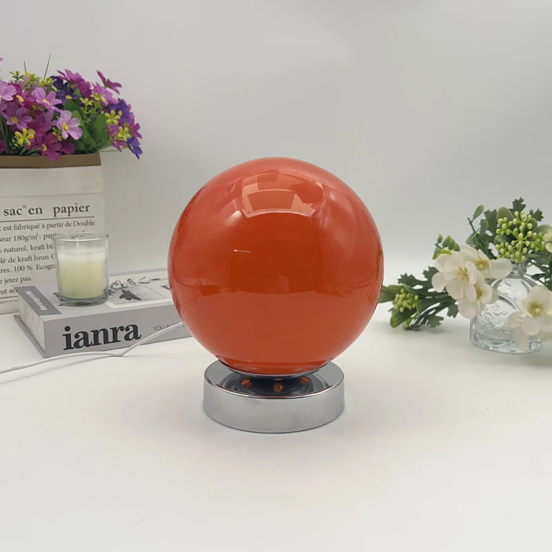La Braise de Murano : verre soufflé façon Murano en gros plan