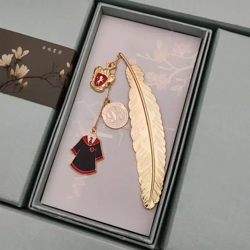 Marque-page sorcier au vif d'or, édition limitée