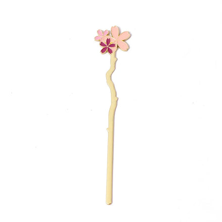 La Fleur Classique, marque-page en métal sakura