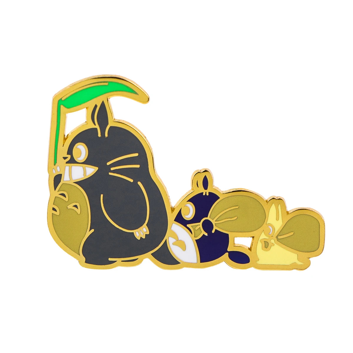 Pin's émaillé d'anime, badge de collection à fermoir papillon