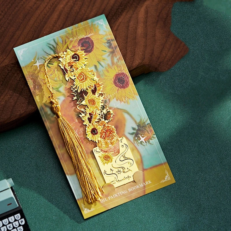 Marque-page inspiré de Van Gogh, La Nuit étoilée