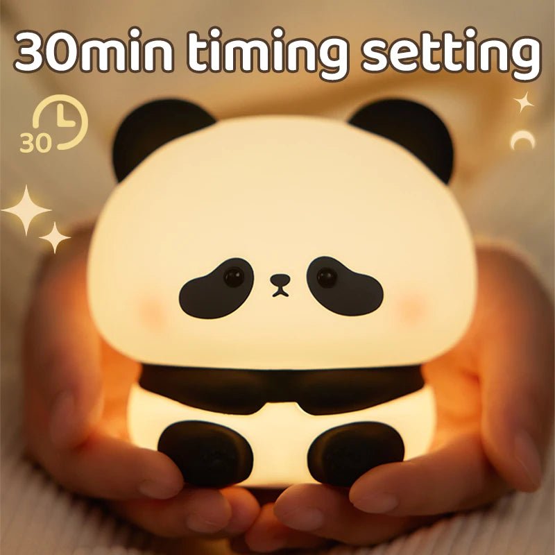 La Berceuse du Panda, veilleuse tactile à minuterie - L'Atelier Des Lecteurs