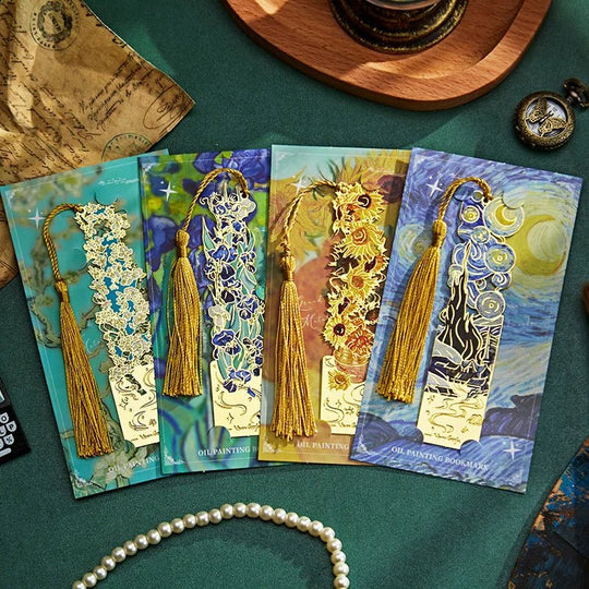 La Nuit Étoilée, marque-page inspiré de Van Gogh - L'Atelier Des Lecteurs