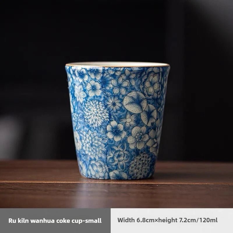 La Tasse Céladon, tasse à thé craquelée - L'Atelier Des Lecteurs