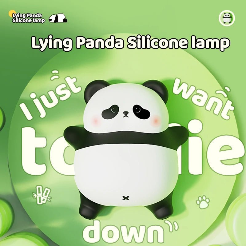 Le Panda Rêveur, veilleuse silicone tactile - L'Atelier Des Lecteurs