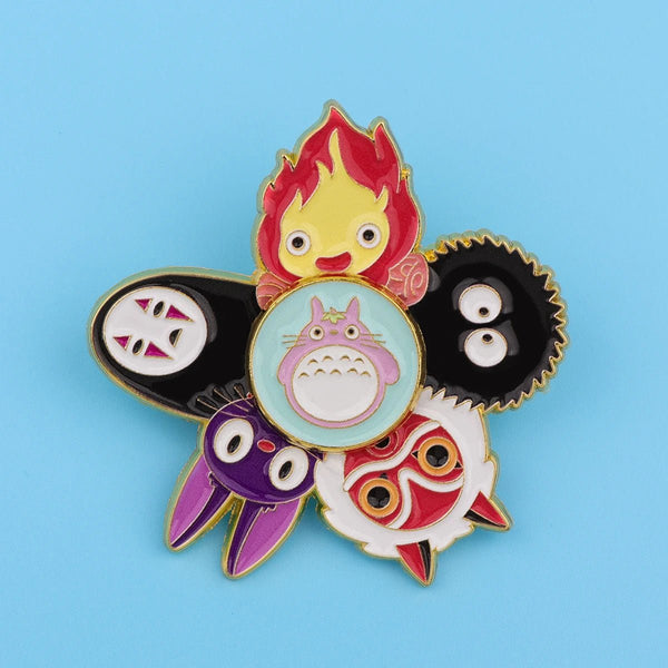 Les Pin's de l'Imaginaire, badges émaillés d'anime - L'Atelier Des Lecteurs